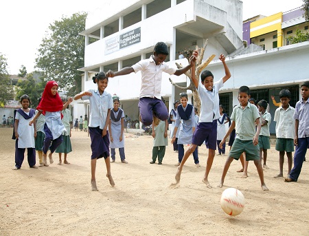 Sports for development project (Technical Partner – Magic Bus India Foundation)